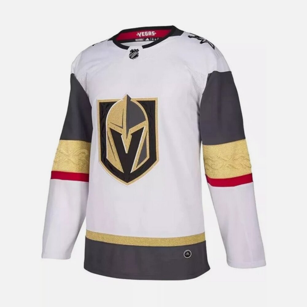 ADIDAS LAS VEGAS GOLDEN KNIGHTS AUTHENTIC HOCKEY JERSEY CR4366 MEN SIZE 46 $180 - Picture 2 of 16